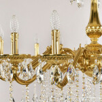 Фото 3 Люстра бронзовая с хрусталём 75102/16/360 A G