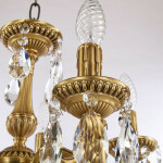 Фото 4 Люстра бронзовая с хрусталём 75102/5/125 A FP