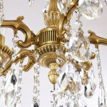 Фото 2 Люстра бронзовая с хрусталём 75102/5/125 B FP