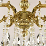 Фото 3 Люстра бронзовая с хрусталём 75102/5/175 A G