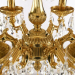 Фото 2 Люстра бронзовая с хрусталём 75102/6/125 A G