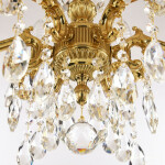 Фото 3 Люстра бронзовая с хрусталём 75102/6/125 A G