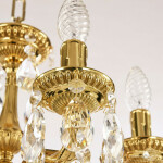 Фото 4 Люстра бронзовая с хрусталём 75102/6/125 A G