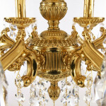 Фото 2 Люстра бронзовая с хрусталём 75102/6/125 B G