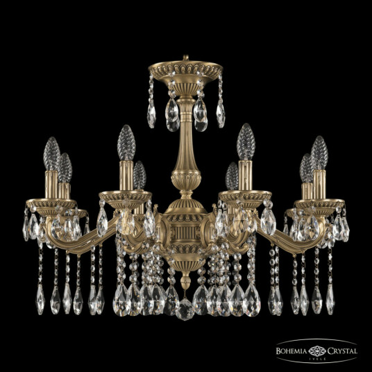 Фото Люстра бронзовая с хрусталём 75102/8/210 A FP