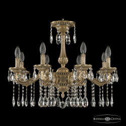 Фото Люстра бронзовая с хрусталём 75102/8/210 A FP