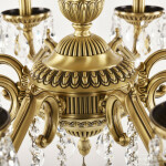 Фото 2 Люстра бронзовая с хрусталём 75102/8/210 A FP