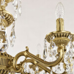 Фото 4 Люстра бронзовая с хрусталём 75102/8/210 A FP