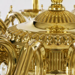 Фото 2 Люстра бронзовая с хрусталём 75302/16/360 A G