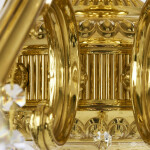 Фото 3 Люстра бронзовая с хрусталём 75302/16/360 B G