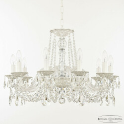 Фото Люстра хрустальная AL16302/10/240 WG Bohemia Ivele Crystal
