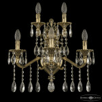 Фото 1 Бра бронзовые с хрусталём 7202B16/3+2/210 A GB