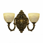 Фото 1 Бра бронзовые с хрусталём 7203B12/2/210 GB P1 U Horse