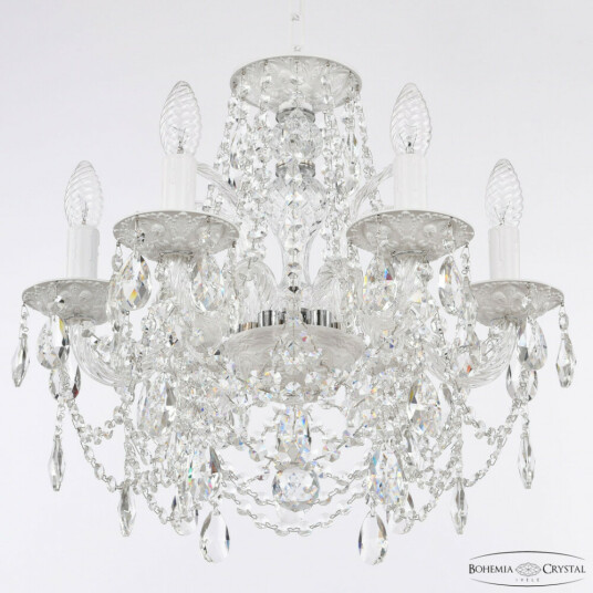 Фото Люстра хрустальная AL16311/6/141 WM Bohemia Ivele Crystal