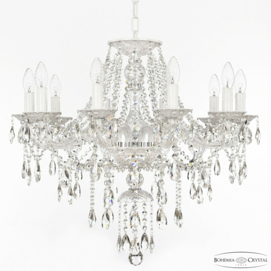 Фото Люстра хрустальная AL16315/10/240 WG Bohemia Ivele Crystal