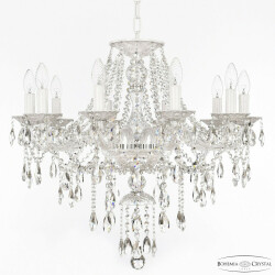 Фото Люстра хрустальная AL16315/10/240 WG Bohemia Ivele Crystal