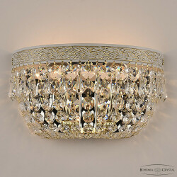 Фото Бра хрустальные AL19011B/25OL WMG Bohemia Ivele Crystal
