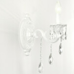 Фото 2 Бра хрустальные AL7801B10/1/175 B WG Bohemia Ivele Crystal