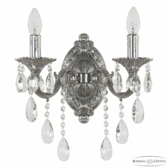 Фото Бра хрустальные AL7801B10/2/175 B CG Bohemia Ivele Crystal