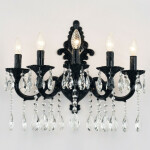 Фото 1 Бра хрустальные AL7801B15/5/210 A BG Bohemia Ivele Crystal