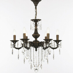 Фото Люстра хрустальная AL78101/6/175 B PD Bohemia Ivele Crystal