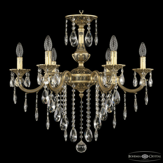 Фото Люстра хрустальная AL78101/6/210 B AGB Bohemia Ivele Crystal