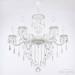 Фото 1 Люстра хрустальная AL78101/6/210 B WG Bohemia Ivele Crystal