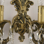 Фото 2 Бра хрустальные AL7901B15/3/175 A AGB Bohemia Ivele Crystal