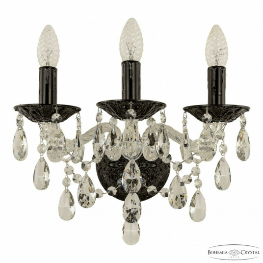 Фото Бра хрустальные AL16315B/3/141 BM Bohemia Ivele Crystal