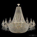 Фото 1 Люстра хрустальная AL2111H201/20/160FL AGW Bohemia Ivele Crystal