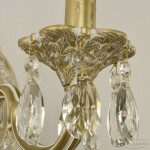 Фото 1 Бра хрустальные AL7801B10/1/175 B AGW Bohemia Ivele Crystal