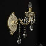 Фото 4 Бра хрустальные AL7801B10/1/175 B AGW Bohemia Ivele Crystal