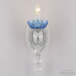Фото 1 Бра хрустальные AL7801B10/1/175 B WMN P Aquamarine/M-1H Bohemia Ivele Crystal