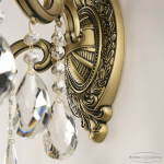 Фото 3 Бра хрустальные AL7801B10/2/175 A AGB P Amber/M-1H Bohemia Ivele Crystal