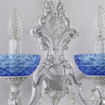 Фото 3 Бра хрустальные AL7801B15/3/175 B WMN P Aquamarine/M-1F Bohemia Ivele Crystal