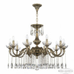 Фото Люстра хрустальная AL78101/10/300 A AGB P Clear/M-1H Bohemia Ivele Crystal