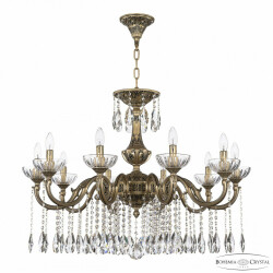 Фото Люстра хрустальная AL78101/10/300 A AGB P Clear/M-1H Bohemia Ivele Crystal