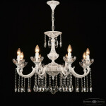 Фото 1 Люстра хрустальная AL78101/8/250 A WMN P Clear/M-1H Bohemia Ivele Crystal