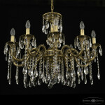 Фото 1 Люстра хрустальная AL79101/10/250 A AGB Bohemia Ivele Crystal
