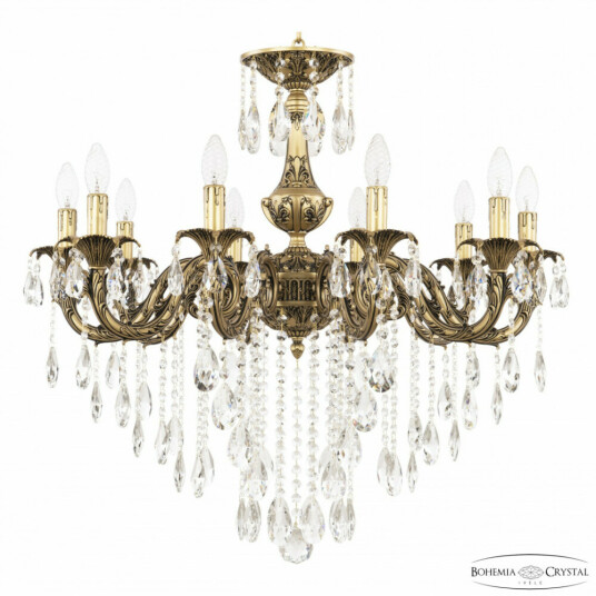 Фото Люстра хрустальная AL79101/10/250 B AGB Bohemia Ivele Crystal