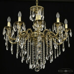 Фото 2 Люстра хрустальная AL79101/10/250 B AGB Bohemia Ivele Crystal