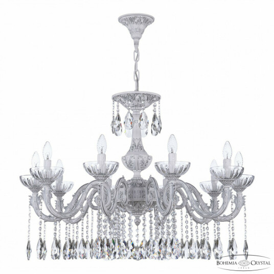 Фото Люстра хрустальная AL79101/10/300 A WMN P Clear/M-1H Bohemia Ivele Crystal