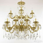 Фото 2 Люстра хрустальная AL79101/10+5/250/2D A AG Bohemia Ivele Crystal