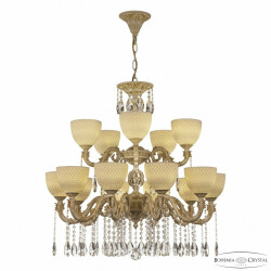 Фото Люстра хрустальная AL79101/10+5/250/2D A WMG P1 U Wave Bohemia Ivele Crystal