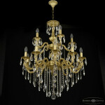 Фото 1 Люстра хрустальная AL79101/10+5/250/2D B AG Bohemia Ivele Crystal