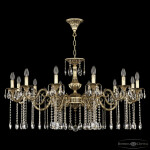 Фото 1 Люстра хрустальная AL79104/12/430 A AGB Bohemia Ivele Crystal