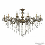 Фото Люстра хрустальная AL79104/12/430 B AGB Bohemia Ivele Crystal
