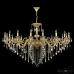 Фото 1 Люстра хрустальная AL79104/16/550 B AG Bohemia Ivele Crystal