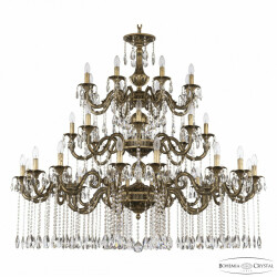 Фото Люстра хрустальная AL79104/16+8+8/550/3d A AGB Bohemia Ivele Crystal