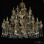 Фото 2 Люстра хрустальная AL79104/16+8+8/550/3d A AGB Bohemia Ivele Crystal